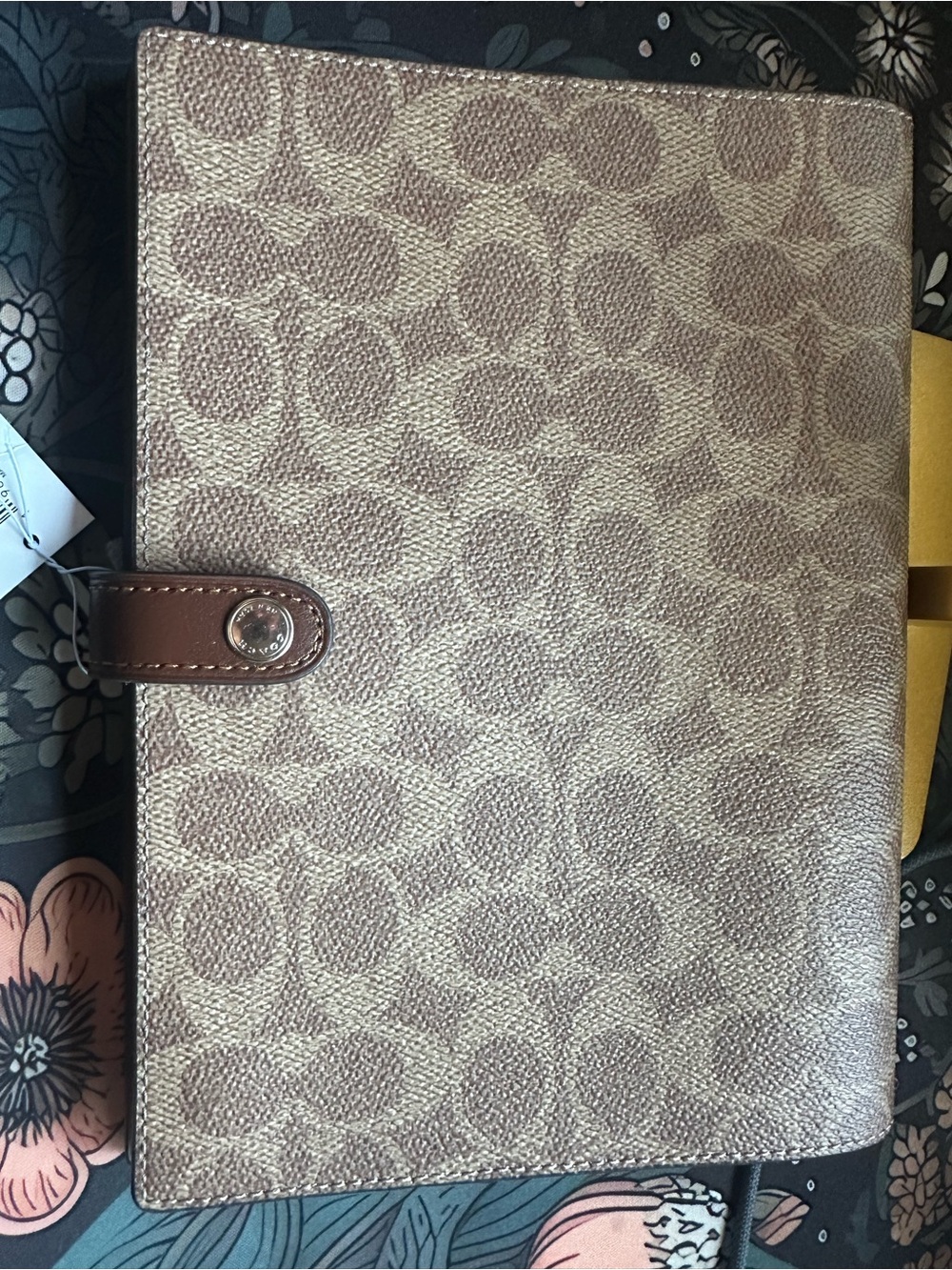 Coach Notebook In Signature Canvas - Picture 2 of 11